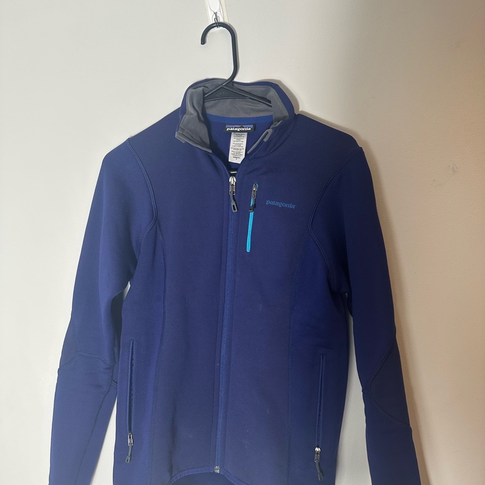 Patagonia Navy and Gray Women's Jacket